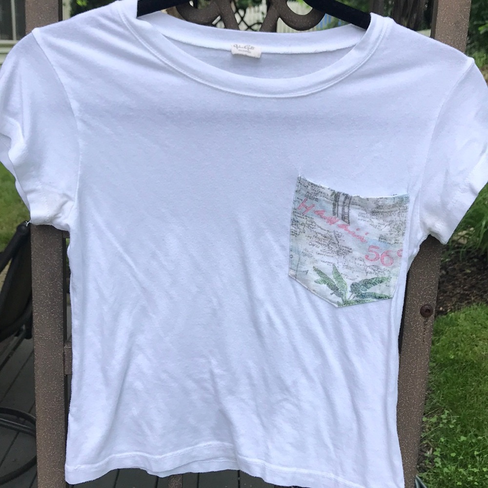 hawaii pocket tee